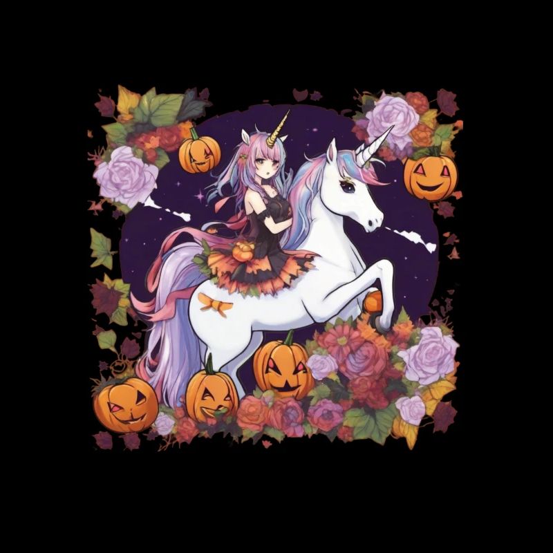 Einhorn Halloween Einhörner Unicorn Helloween