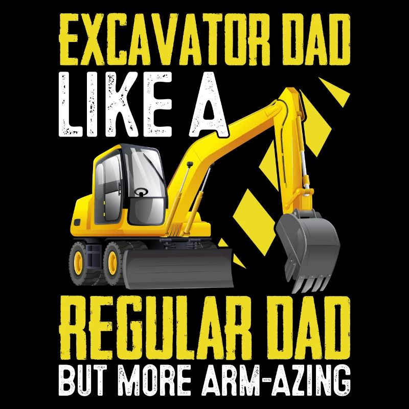 Funny excavator operator HEO