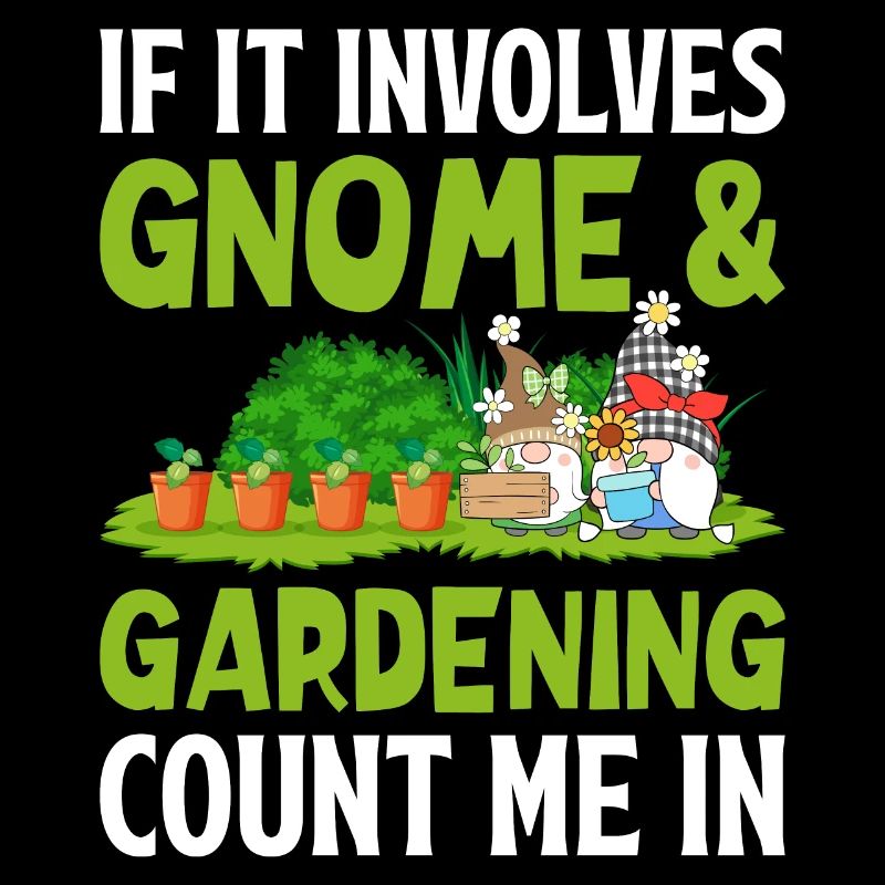 Funny dwarf garden