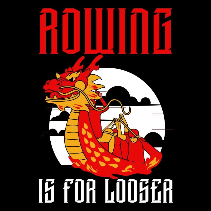 Funny Dragon Boat Racing Paddle