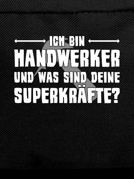 Handwerker Spruch