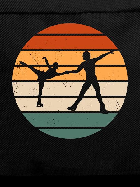 Retro Pair Skating Figure Skating