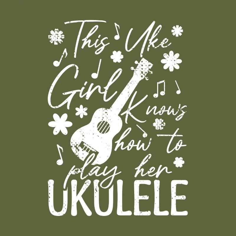 Ukulele Mädel