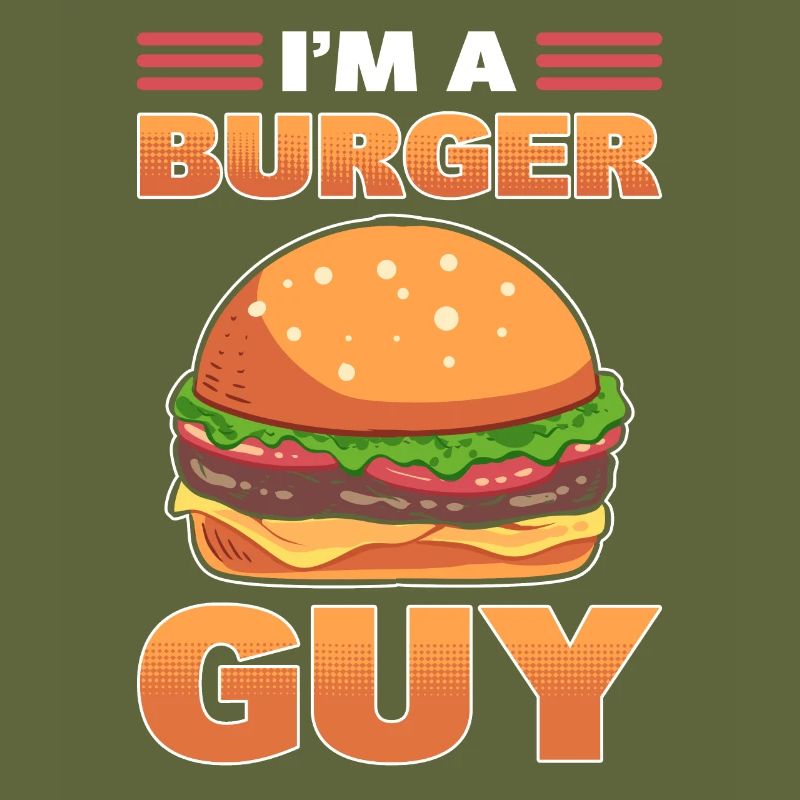 Ich bin ein Burger-Typ Hamburger