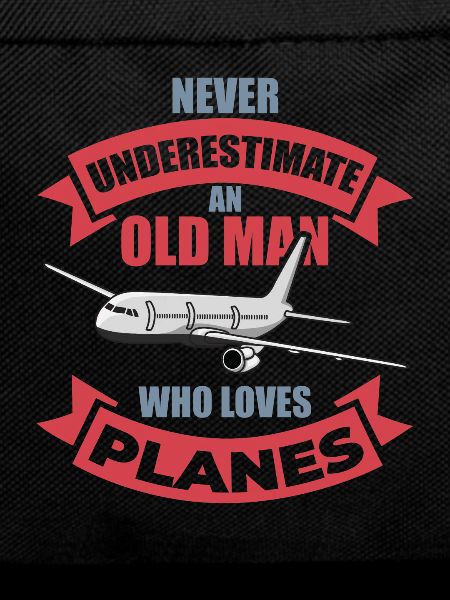 Airplane lover grandfather
