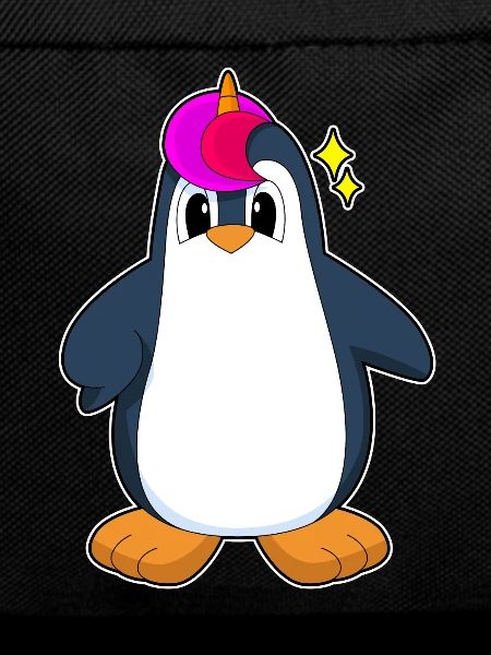 Pinguin Einhorn