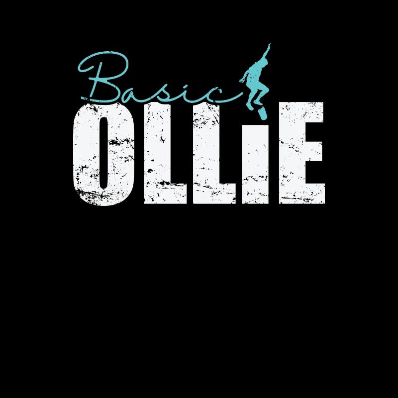 Skateboard Ollie de base
