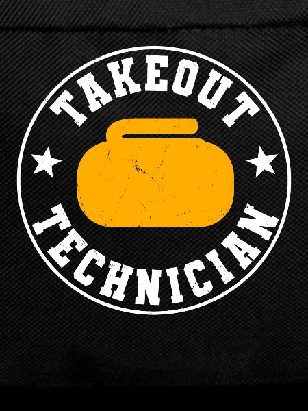 Funny Curling Technician T-Shirt