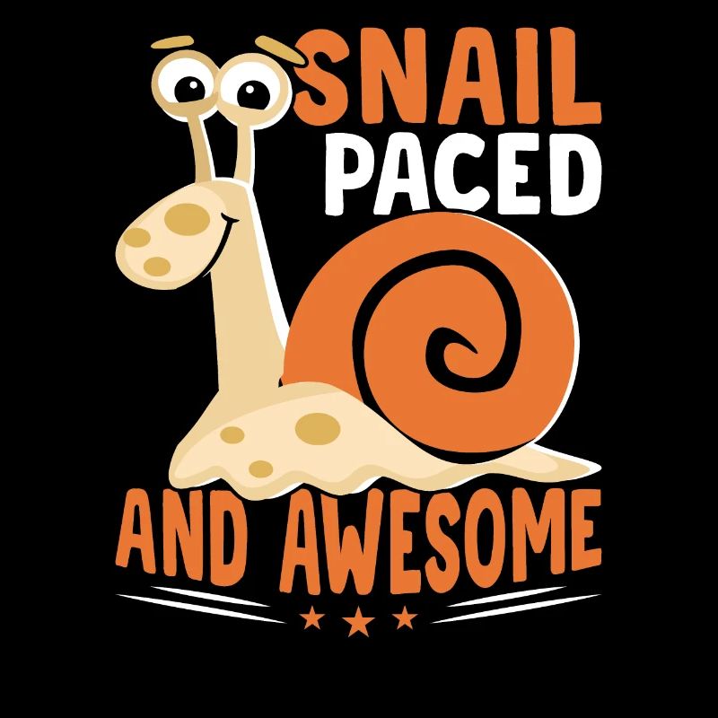Snail lovers running at a snail's pace sluggish