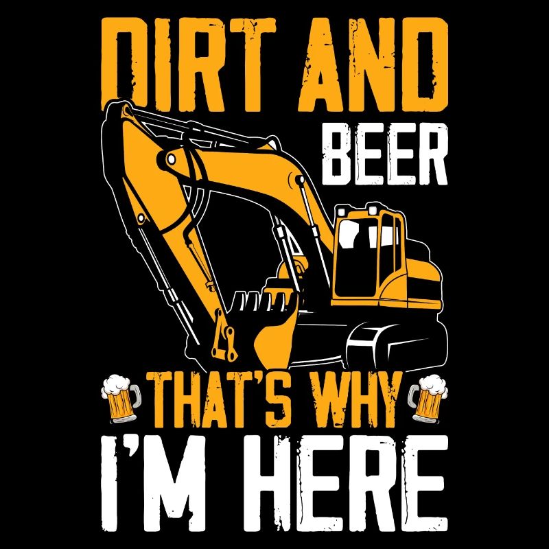 Funny excavator operator HEO