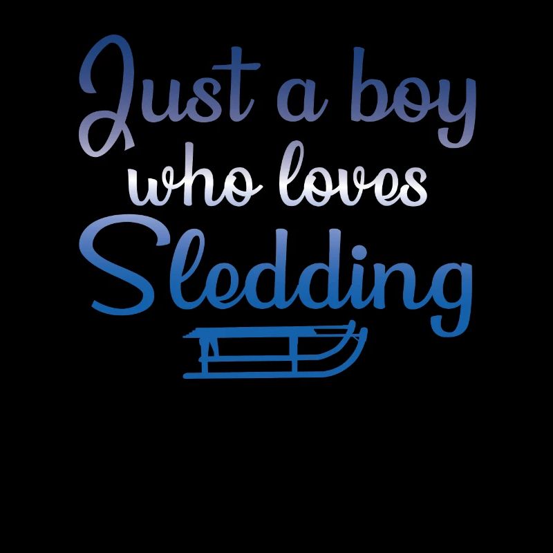Conception de Sledding Boys