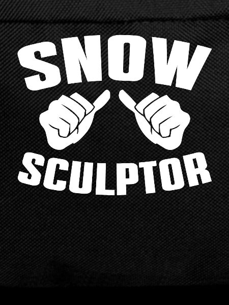 Cool snow sculpture design