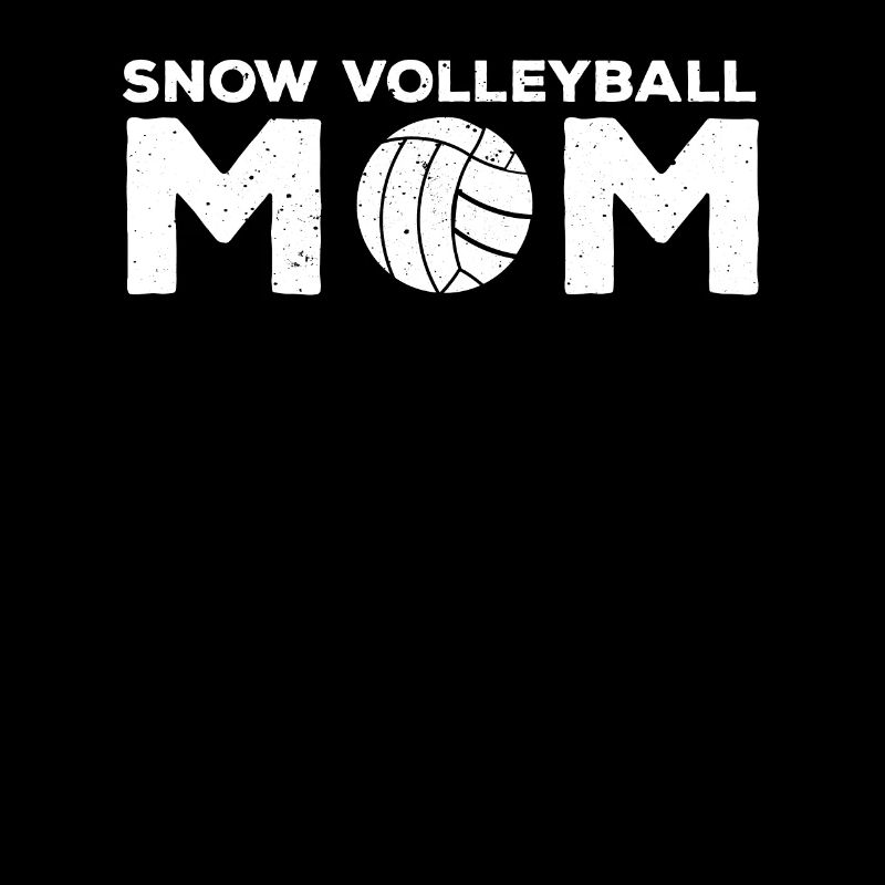 Maman de volleyball sur neige