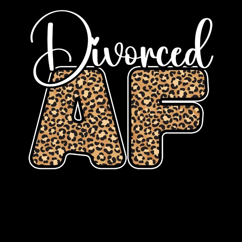 Happy Divorce Party Leopard