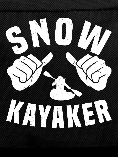 Snow Kayaking