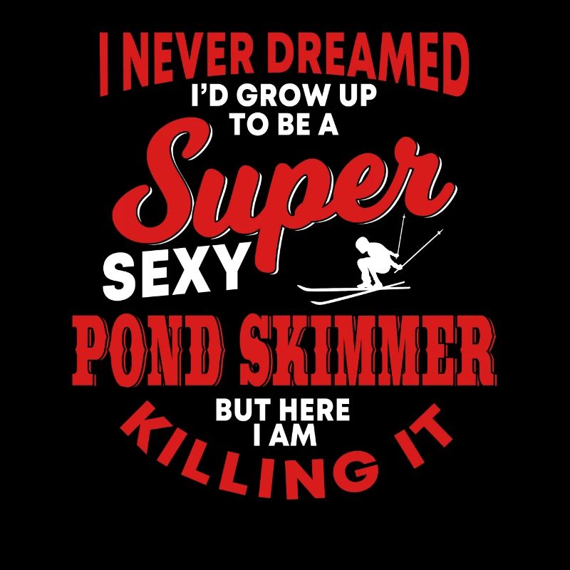 Funny Pond Skimming Gift