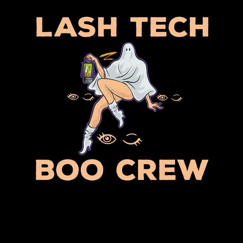 Technicien en cils Boo Crew Costume d’Halloween