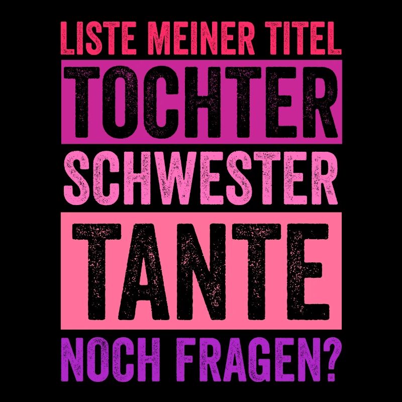 Schwester und Tante