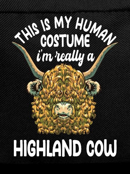 Funny Highland Cow Saying