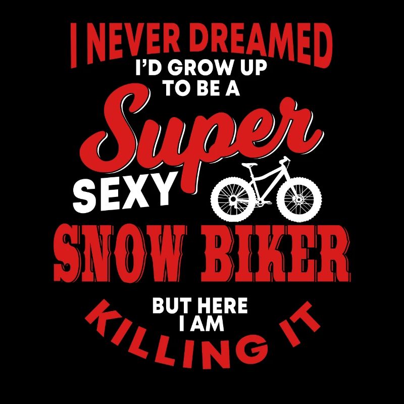 Funny Snowbiking Design