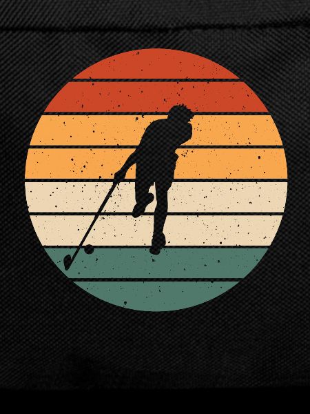 Retro floorball player Dersign
