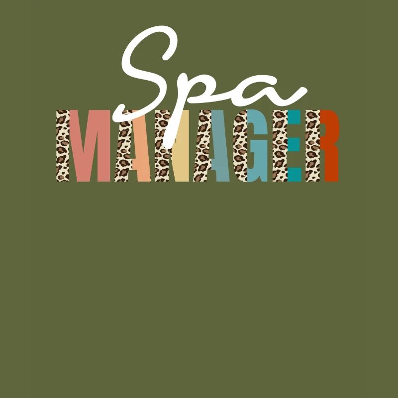 Spa Manager Leopard Print