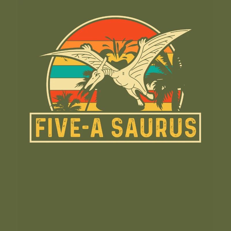 Five-A Saurus Pteranodon 5e anniversaire