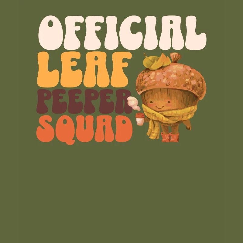 Leaf Peeper Squad Automne Feuillage Feuille Peeping Automne