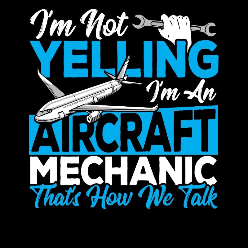Ich schreie nicht, ich bin ein Flugzeugmechaniker