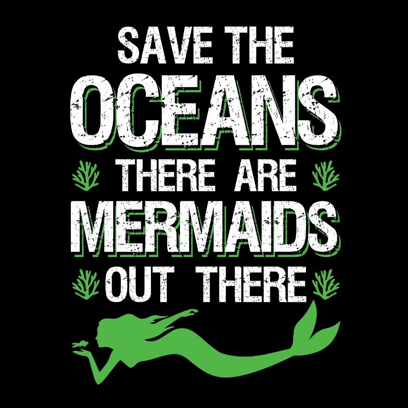 Save the Ocean Mermaid