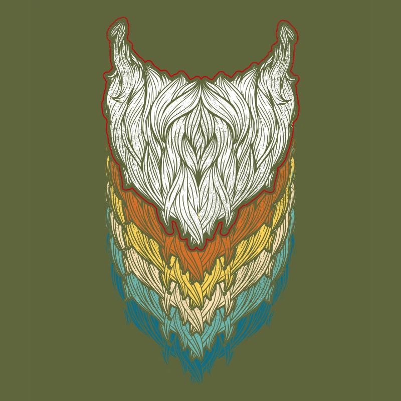 Beard Lover Bearded Man Retro