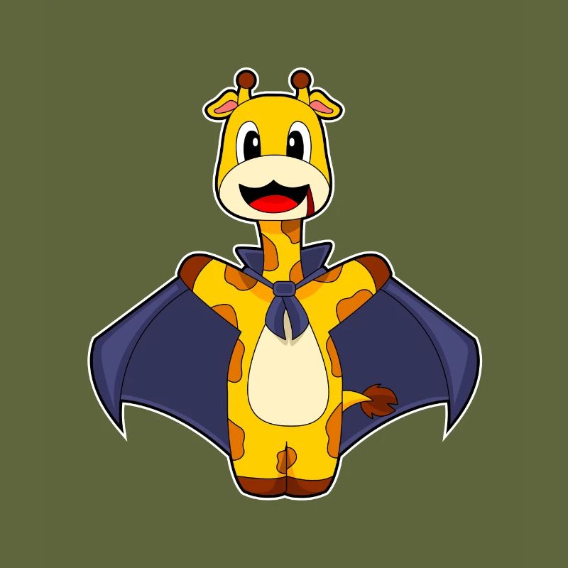 Giraffe Halloween Cloak