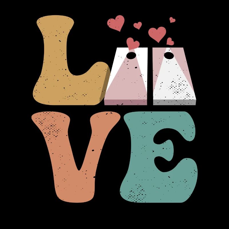 Cornhole Team Player LOVE