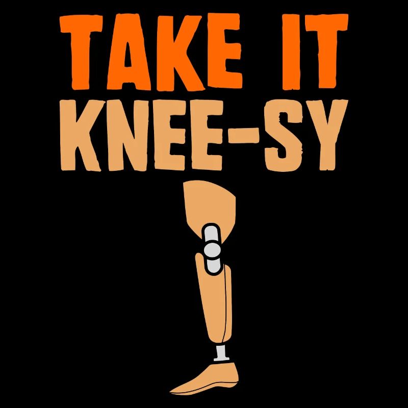 Funny Amputee Amputated Leg Prosthesis