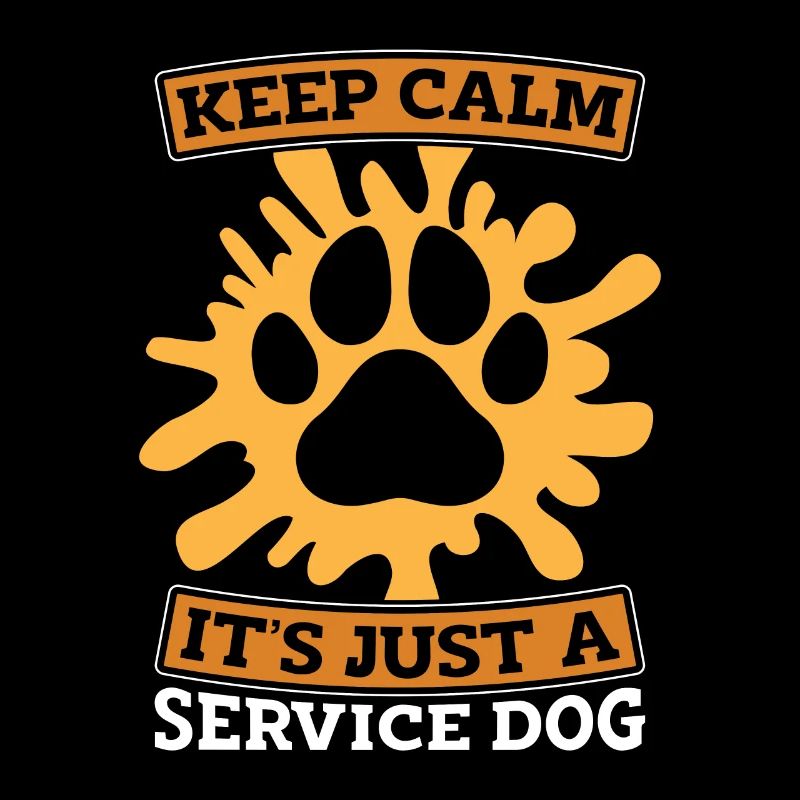 Dresseur de chiens d’assistance Keep Calm C’est juste Trainer