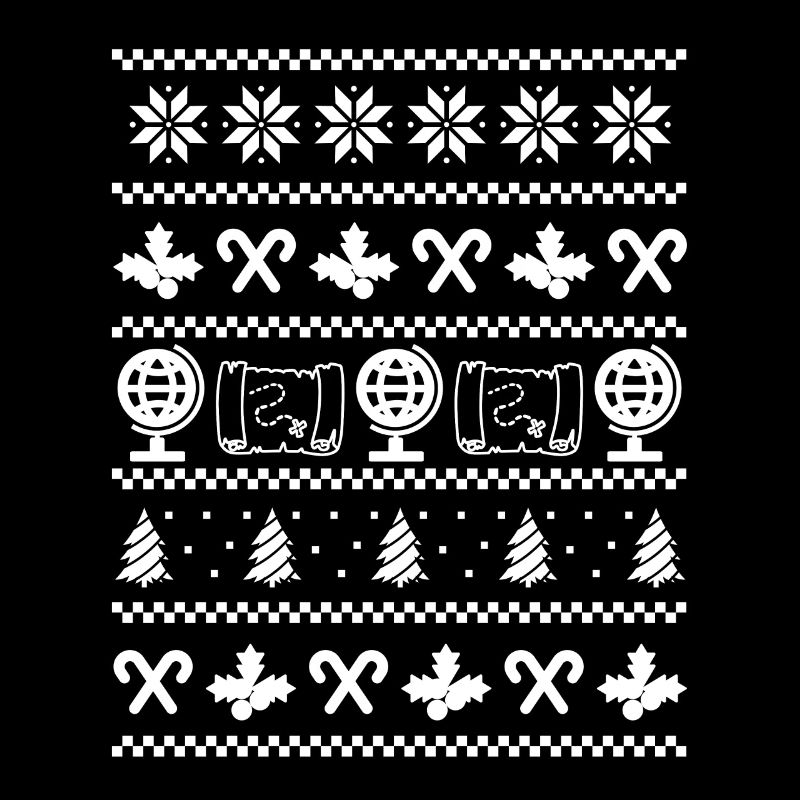 Geography Ugly Christmas Clothes