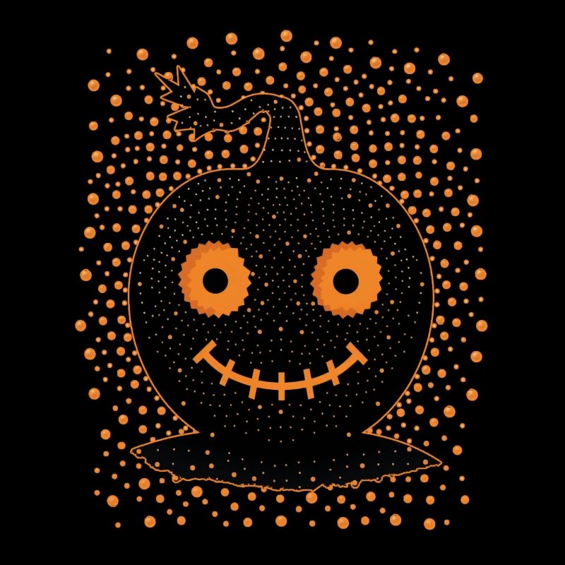 Mignon Black Jack o lanterne citrouille, Halloween,