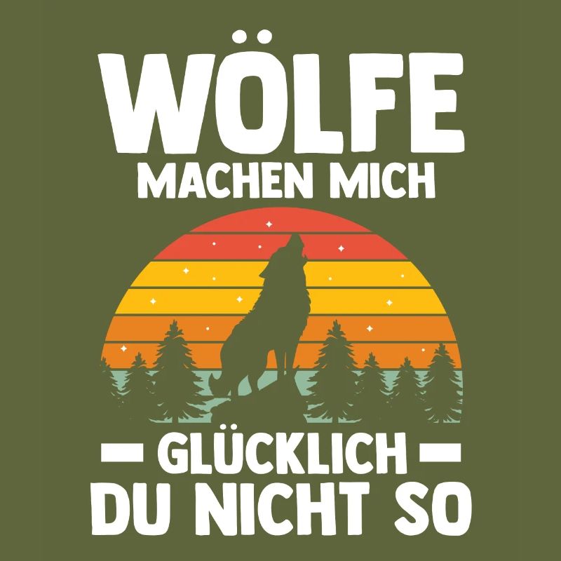 Tier Waldtier Wolf