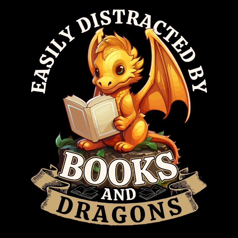 Easily Distracted By Books And Dragons: Dragons