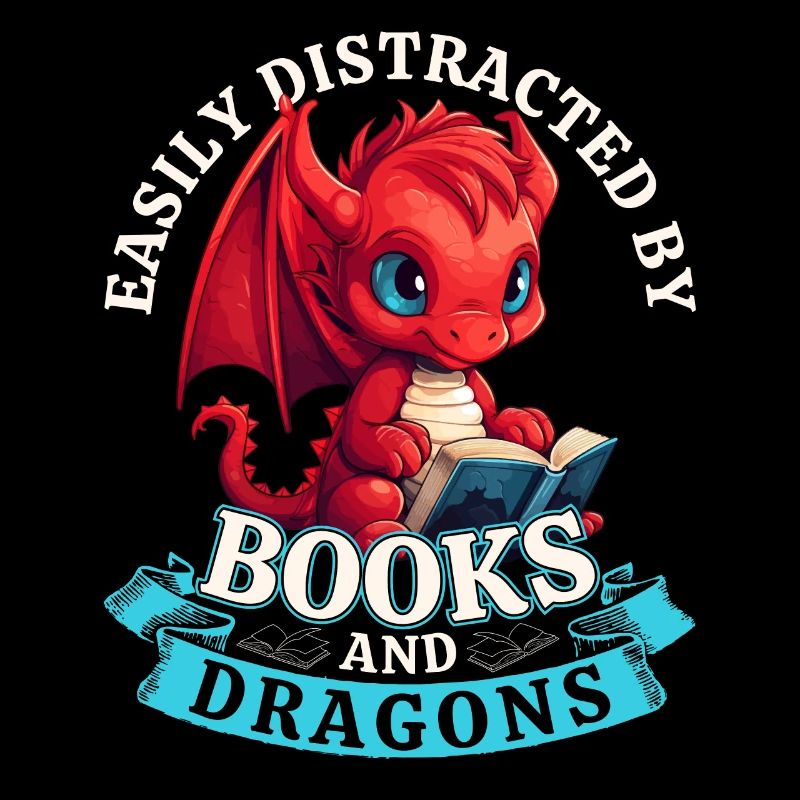 Easily Distracted By Books And Dragons: Dragons
