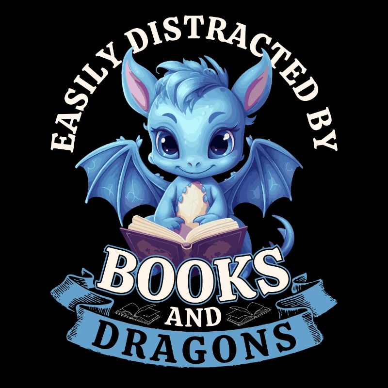 Easily Distracted By Books And Dragons: Dragons