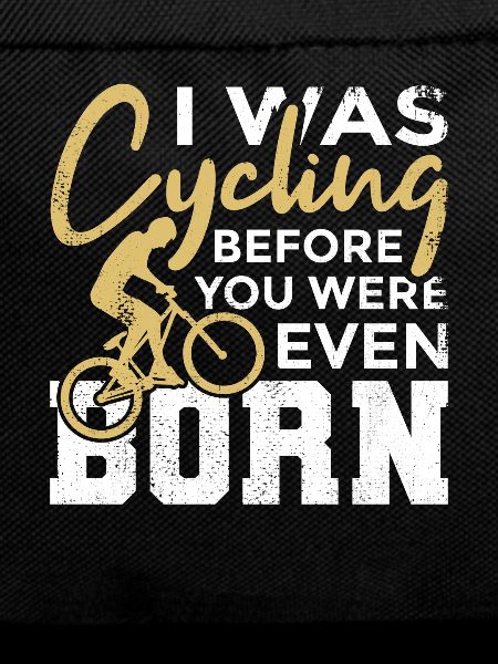 Lustiger Radfahrer Spruch
