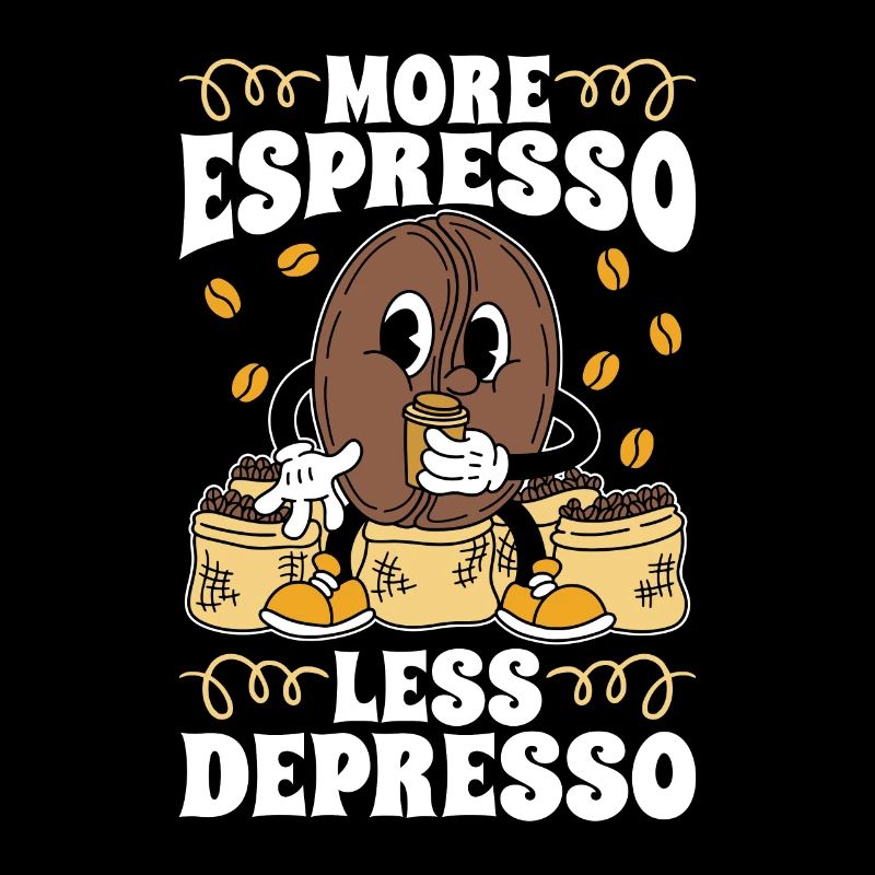 Espresso More Espresso Less Depresso Coffeeshop