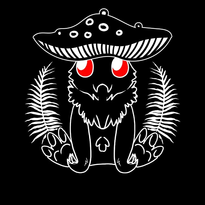 Cryptides de champignon Mothman Cryptozoologie