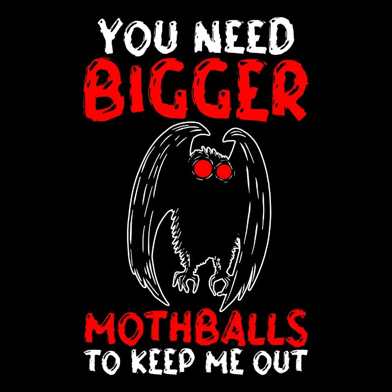 Funny Mothman Cryptid Cryptozoology