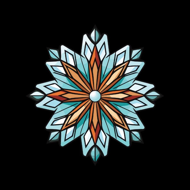 Frost Symbol Star Winter Snow