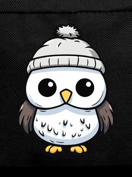 Owl Winter Comic Cute