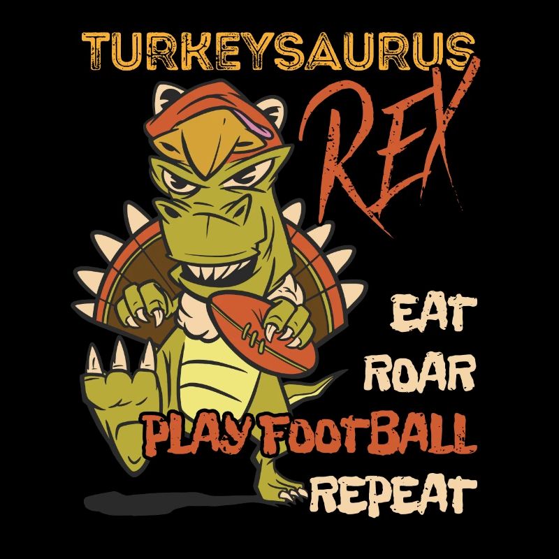 Kinder Lustiger Turkeysaurus Rex Dab Turkey Dino