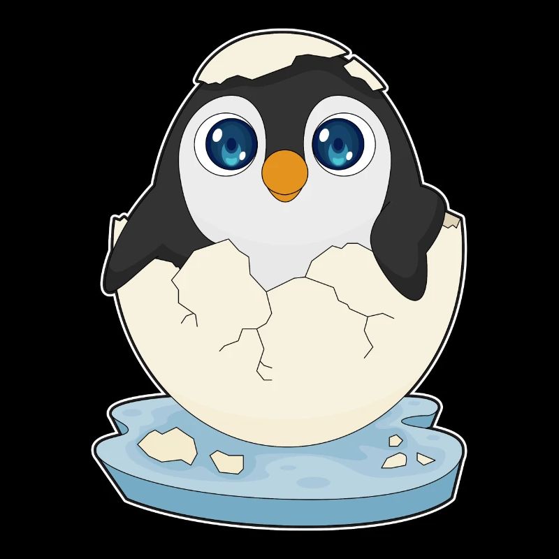 Baby Penguin Egg