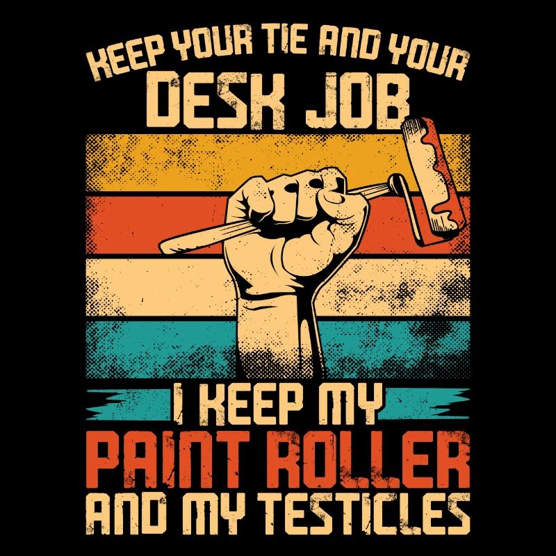 House Painter Decorator Retro Keep